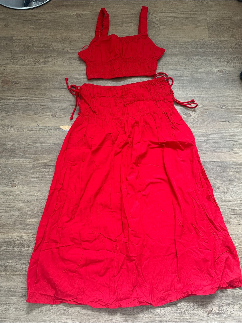 BRAND NEW Cotton On Red Maxi Dress Two-Piece Set